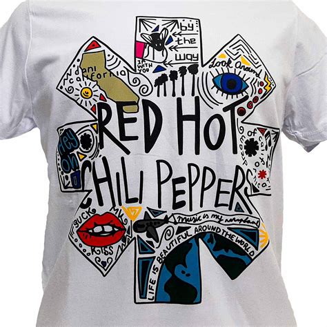 camiseta red hot chili peppers